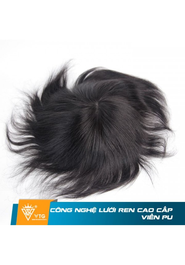 Tóc Giả Dạng Kẹp Viền PU Mỏng - VTG K01